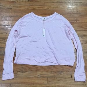 Sundry cropped petal pullover sz 2/M